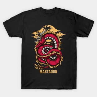 Flying Dragon Mastadon T-Shirt